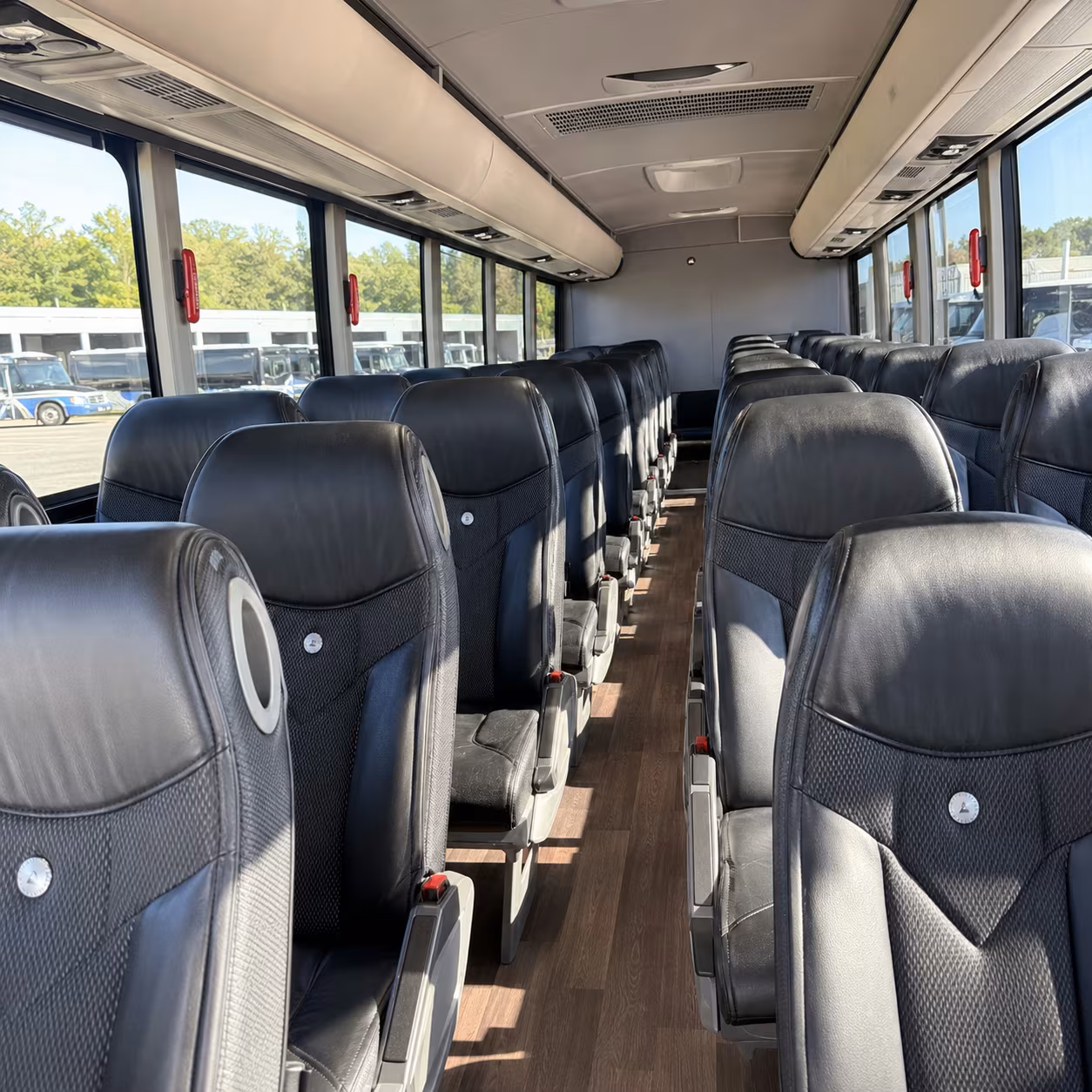 coordinating a large group through lax here s what to know about charter bus pickup