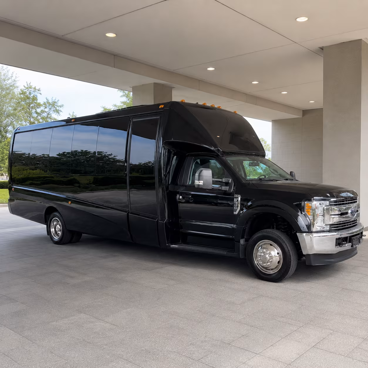 downey party bus booking step 1