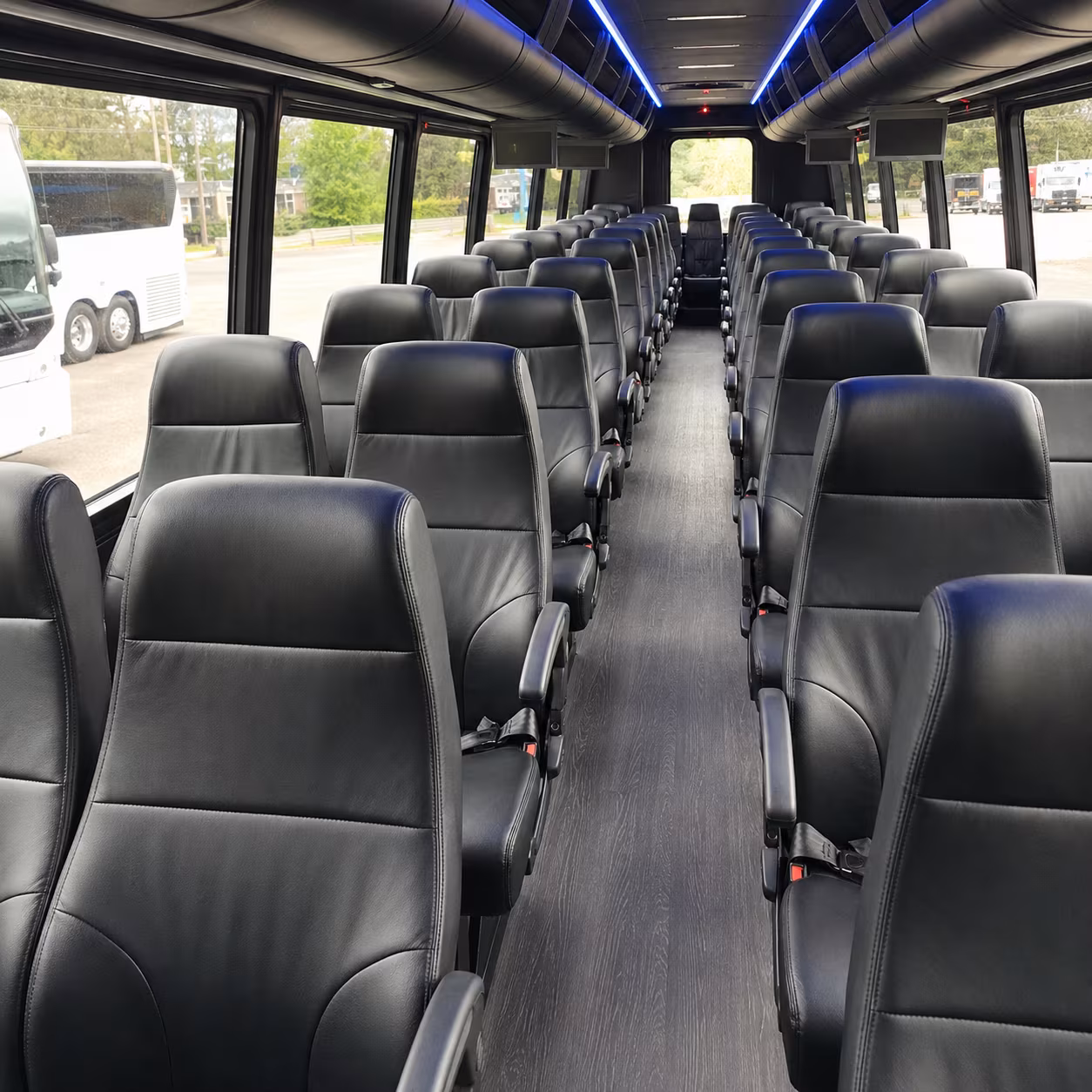 downey wine tour brewery transportation onboard seating