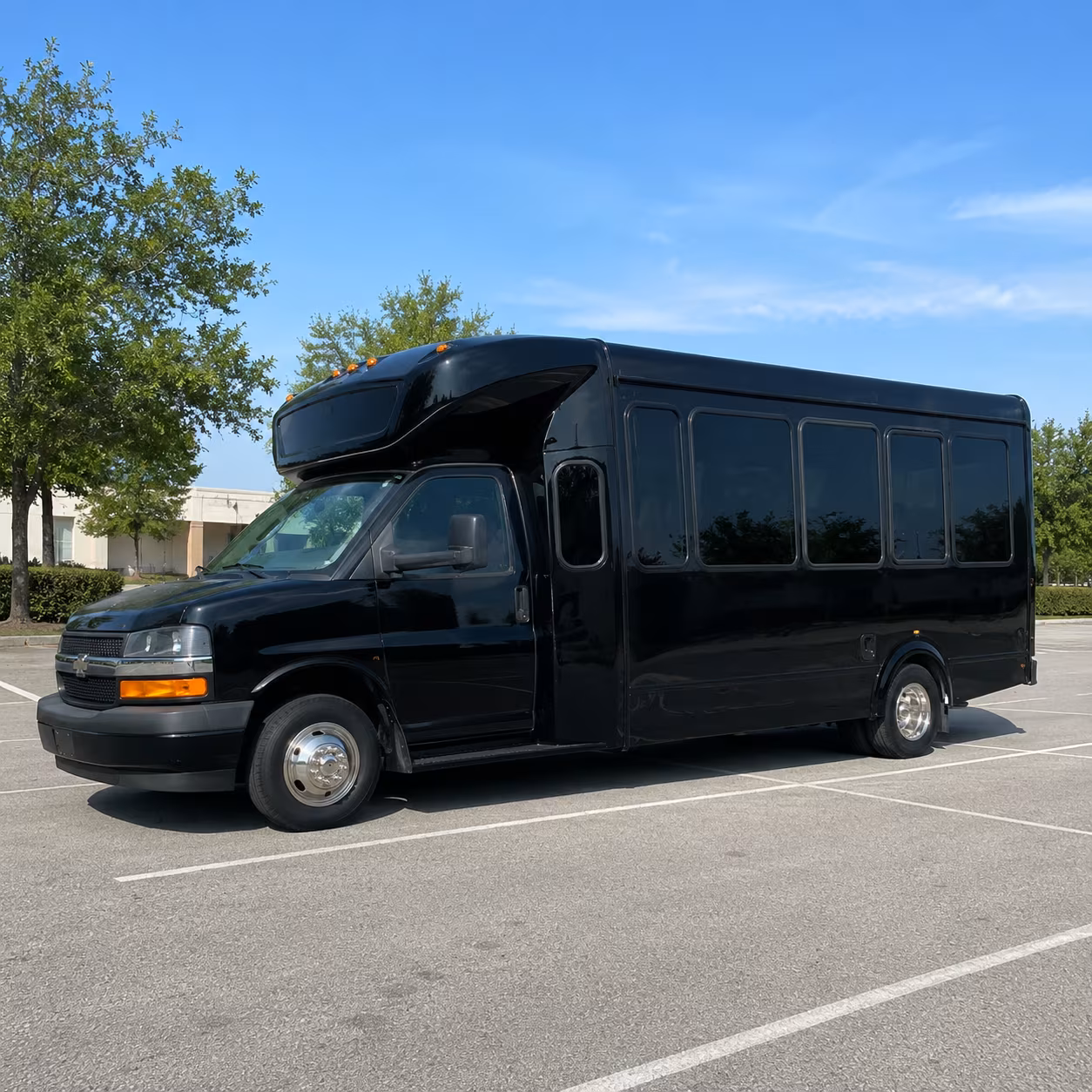 find downey wedding party bus rental